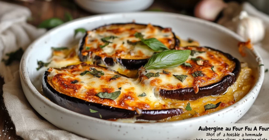 aubergine au four