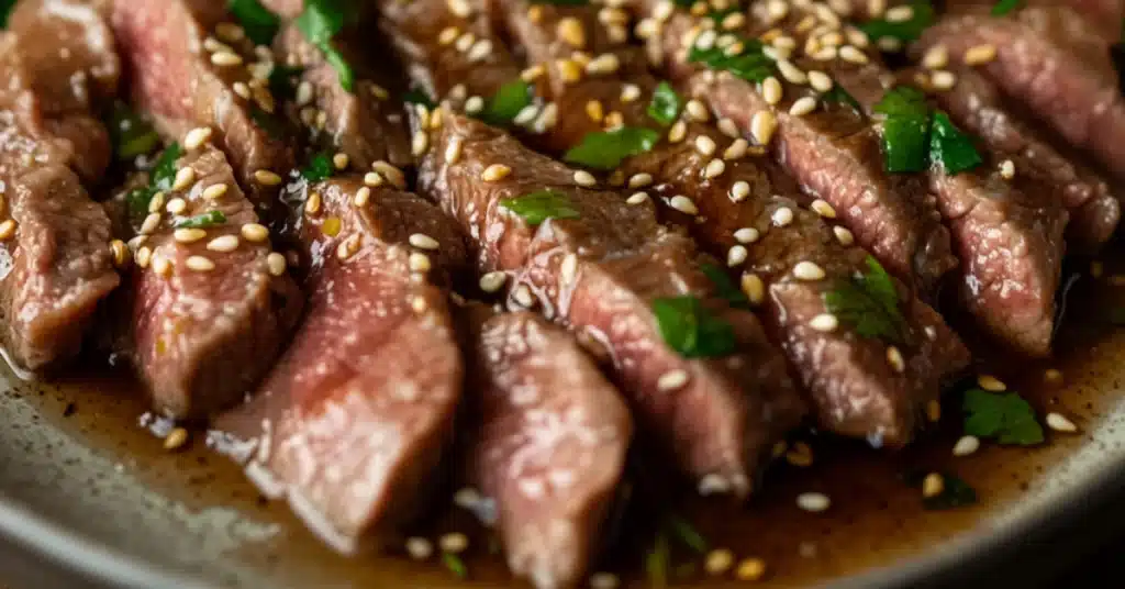 tataki de boeuf