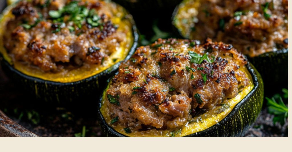 Courgettes Farcies