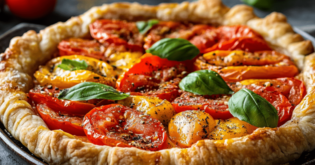tarte tomate moutarde