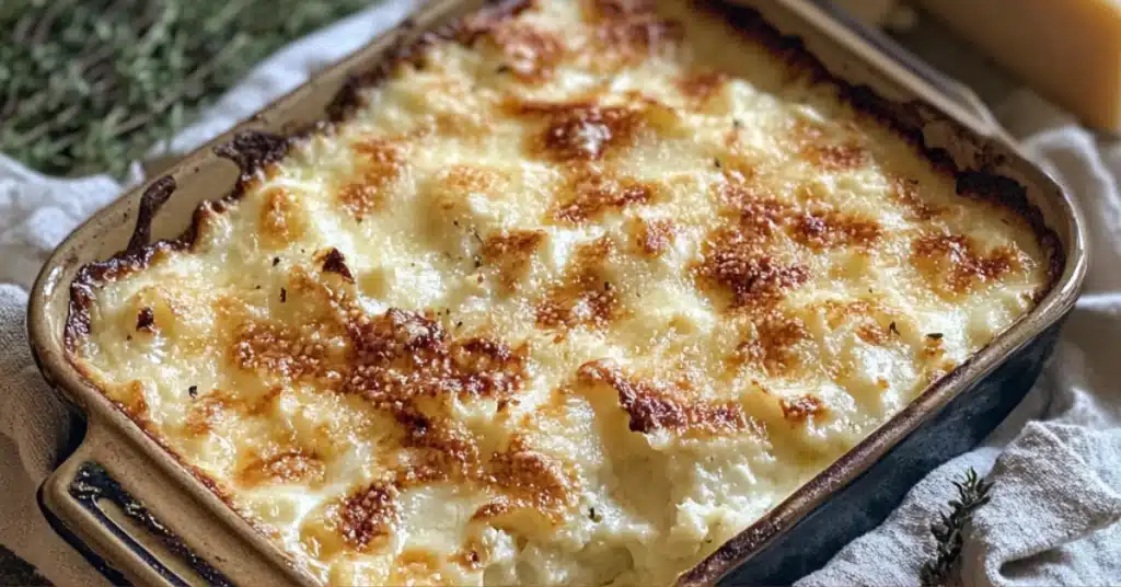 gratin de choux fleur