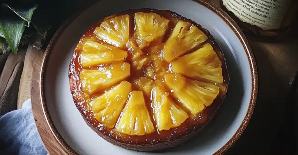Gâteau ananas