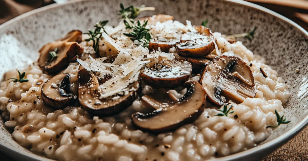 Risotto Champignons