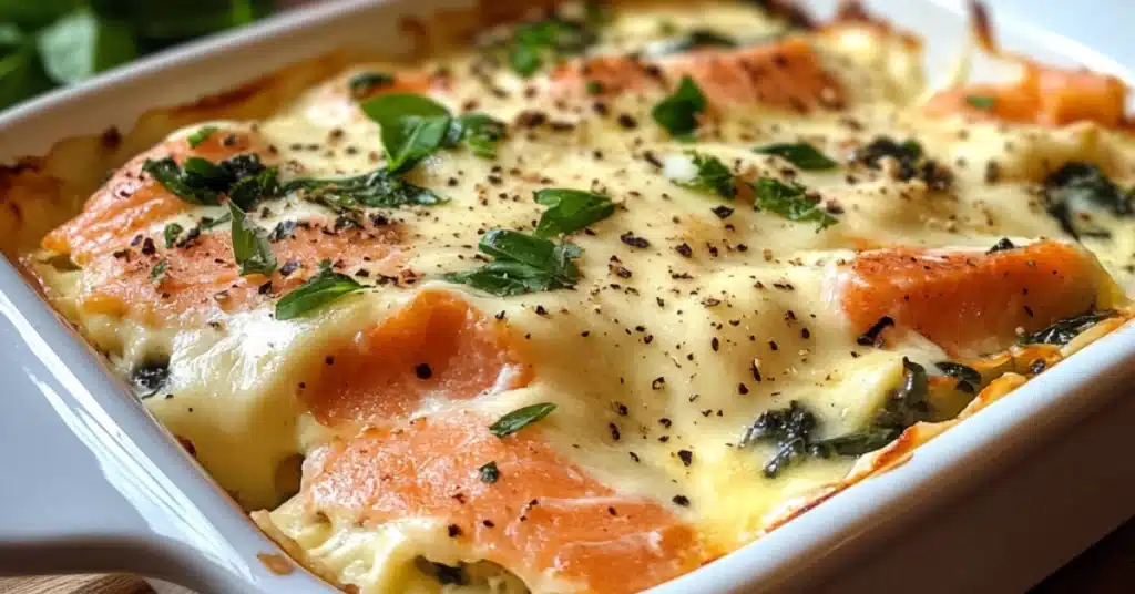 Lasagnes Saumon Épinard