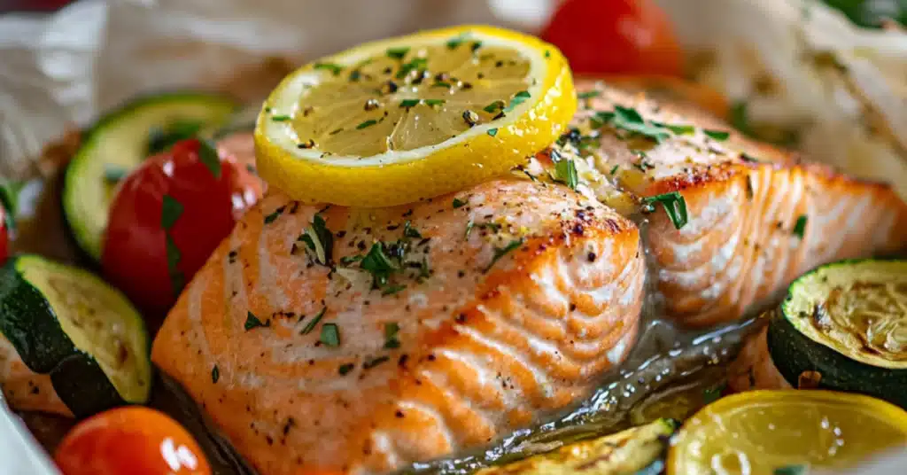 saumon en papillote