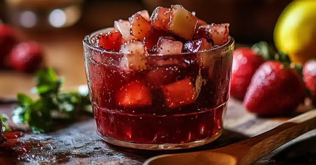 confiture de fraise