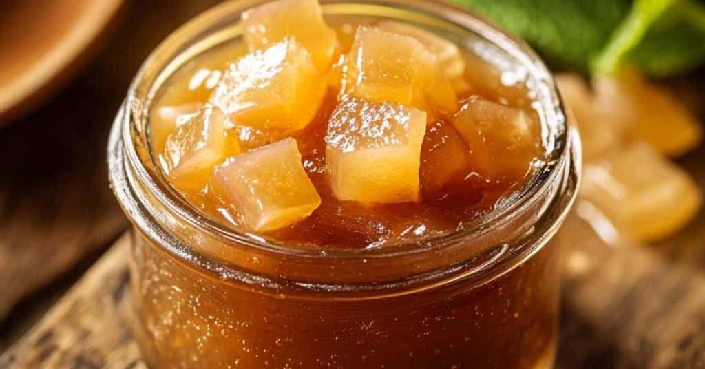 confiture de rhubarbe